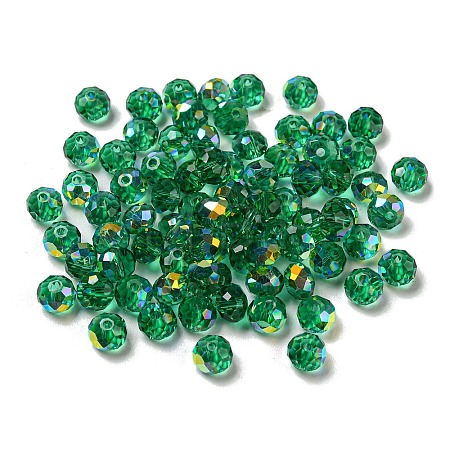 Electroplate Glass Beads EGLA-Z004-01A-08-1