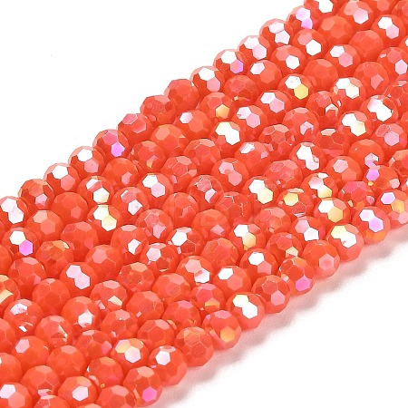 Opaque Glass Beads Stands EGLA-A035-P4mm-B03-1