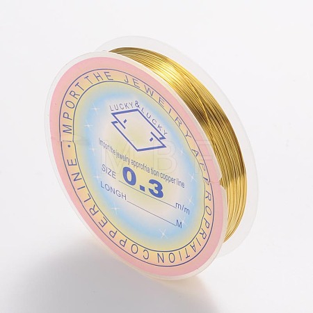 Copper Jewelry Wire CWIR-CW0.3mm-07-1