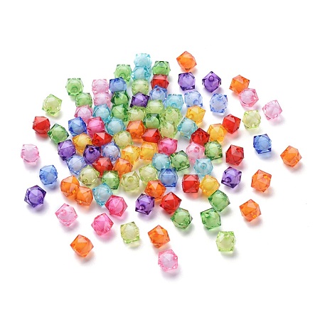 Transparent Acrylic Beads TACR-S112-10mm-M-1