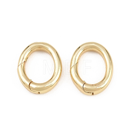 Brass Spring Gate Rings KK-H292-58C-G-1