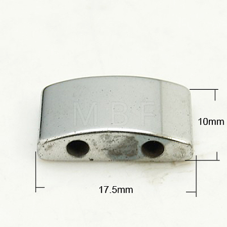 Non-Magnetic Synthetic Hematite Beads G-D275-2B-1