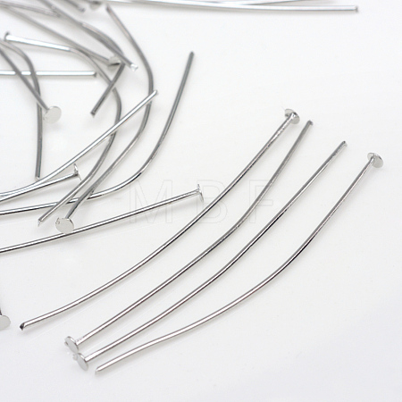 Iron Flat Head Pins IFIN-R217-0.6x40-P-NF-1