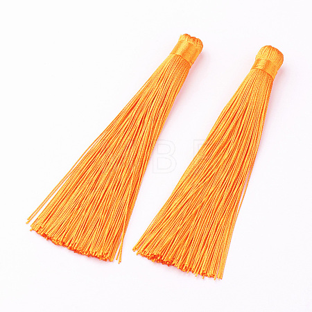 Nylon Tassels Big Pendant Decorations HJEW-G010-B11-1