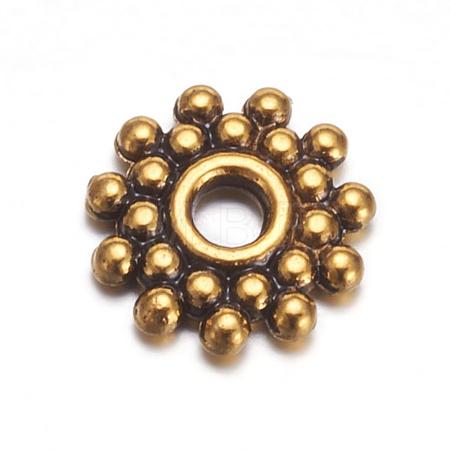 Tibetan Style Spacer Beads GAA119-1