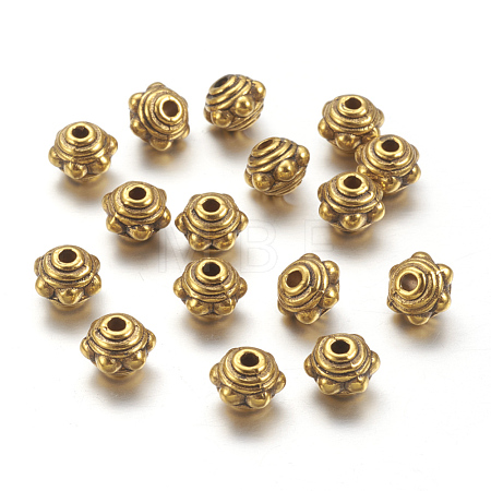 Tibetan Style Alloy Spacer Beads GLF1017Y-1