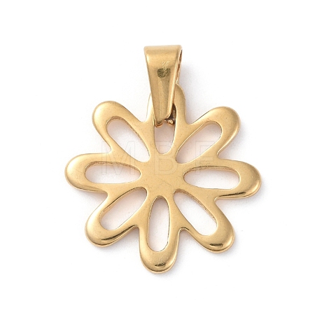 304 Stainless Steel Pendants STAS-I127-024G-1