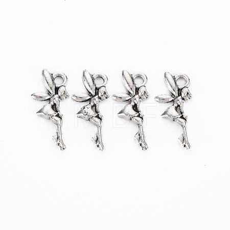 Tibetan Style Alloy Pendants TIBE-S320-198AS-1