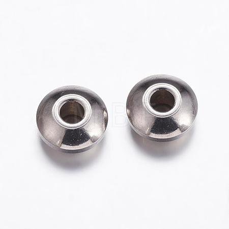 Tarnish Resistant 201 Stainless Steel Beads Spacers STAS-K146-068-5mm-1