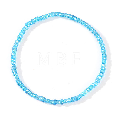 Glass Seed Beads Stretch Bracelets ZE8223-12-1