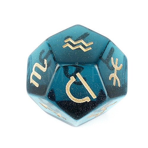 Glass Classical 12-Sided Polyhedral Dice PW-WG55941-20-1
