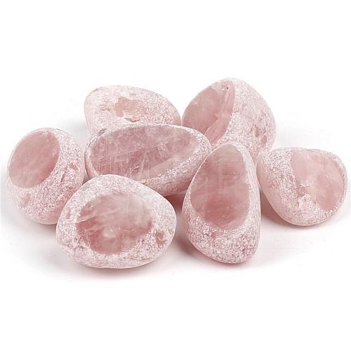 Natural Rose Quartz Dinosaur Egg Display Decorations PW-WGE8BAF-02-1