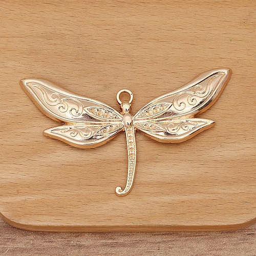 Dragonfly Alloy Pendants PW-WG3FE5A-03-1