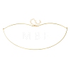 1.5MM Brass Torque Choker Necklaces KK-CBA3297-12G-4