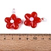 Handmade Lampwork Pendants LAMP-Q039-21G-3
