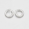 Brass Open Jump Rings KK-E647-16S-2