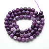 Natural Quartz Beads Strands G-N355-6mm-65-2