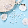 443Pcs 5 Sizes ABS Plastic Imitation Pearl Beads KY-YW0001-10-4