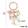 Alloy Enamel Keychain KEYC-YW00081-01-3