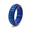 Rotatable Titanium Steel Finger Ring PW-WG50513-24-1