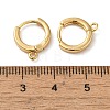 Brass Earring Findings KK-O100-02B-G-3
