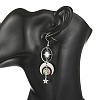 Celestial Brass & 304 Stainless Steel Dangle Drop Earrings for Women EJEW-JE07345-02-2