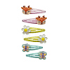 5Pcs 5 Style Cute Children's Hair Clips PW-WG4041C-05-1