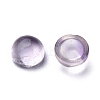 Natural Amethyst Cabochons G-P393-R56-4MM-2