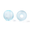 Transparent Acrylic Ball Beads FACR-R021-6mm-06-3