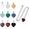 10Pcs 304 Stainless Steel Cable Chain Necklaces NJEW-DC0001-26-1