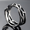 304 Stainless Steel Finger Rings FS-WG2B888-02-1
