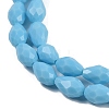 Opaque Solid Color Imitation Jade Beads Strands GLAA-N005-P4mm-D10-3