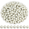 800Pcs Plating Acrylic Beads PACR-PA0001-24-7