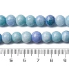 Ombre Effect Dyed Glass Beads Strands X-GLAA-T031-01O-02-5