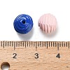 Baking Paint Opaque Acrylic Beads SACR-P035-10-4