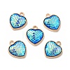 Alloy Resin Pendants PALLOY-M052-05G-C-4