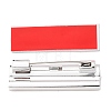 Plastic Adhesive Back Bar Pins with Iron Pins JEWB-B045-01E-1