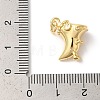 Rack Plating Dinosaur Brass Pendants KK-Z056-02G-3