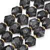 Natural Larvikite Beads Strands GG-CBA4A3B-B17-2