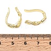 Brass Micro Pave Cubic Zirconia Cuff Earrings for Women CU-CBAE7DF-20G-5