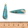 Dyed Synthetic Imperial Jasper Pendants GG-CBAA20A-11G-02-3