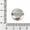 304 Stainless Steel Brooch Cabochon Settings STAS-E547-08G-P-3