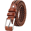 Braided Imitation Leather Chain Belts AJEW-WH20020-053E-1