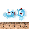 Handmade Lampwork Beads Strands LAMP-N036-21C-4