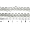 Imitation Jade Glass Beads Strands DGLA-S076-8mm-30-5