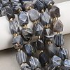 Natural Botswana Agate Beads Strands G-P611-B02-01-1