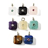 Natural Gemstone Pendants GG-CBA6382-06-1