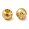 Brass Beads KK-Z062-01G-04-2