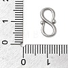 304 Stainless Steel S-Hook Clasps STAS-Z179-05P-3