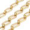 304 Stainless Steel Oval Link Chains CHS-G051-17G-1